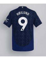 Manchester United Rasmus Hojlund #9 Bortedrakt 2024-25 Korte ermer